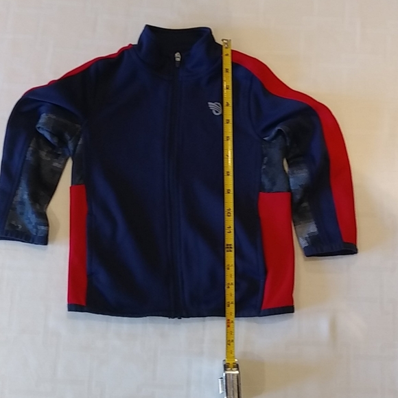 Oshkosh Navy Blue and Red Jacket Size 3T - Picture 2 of 7